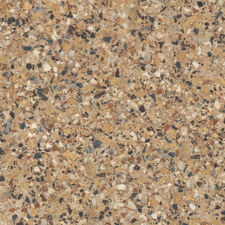 Milzetti - 47X47 Pebble, Amber, Brushed